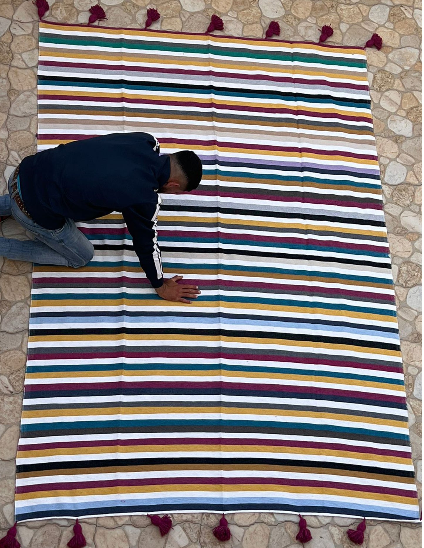 Berber Kelim Liyana,s Teppich - 268X185cm