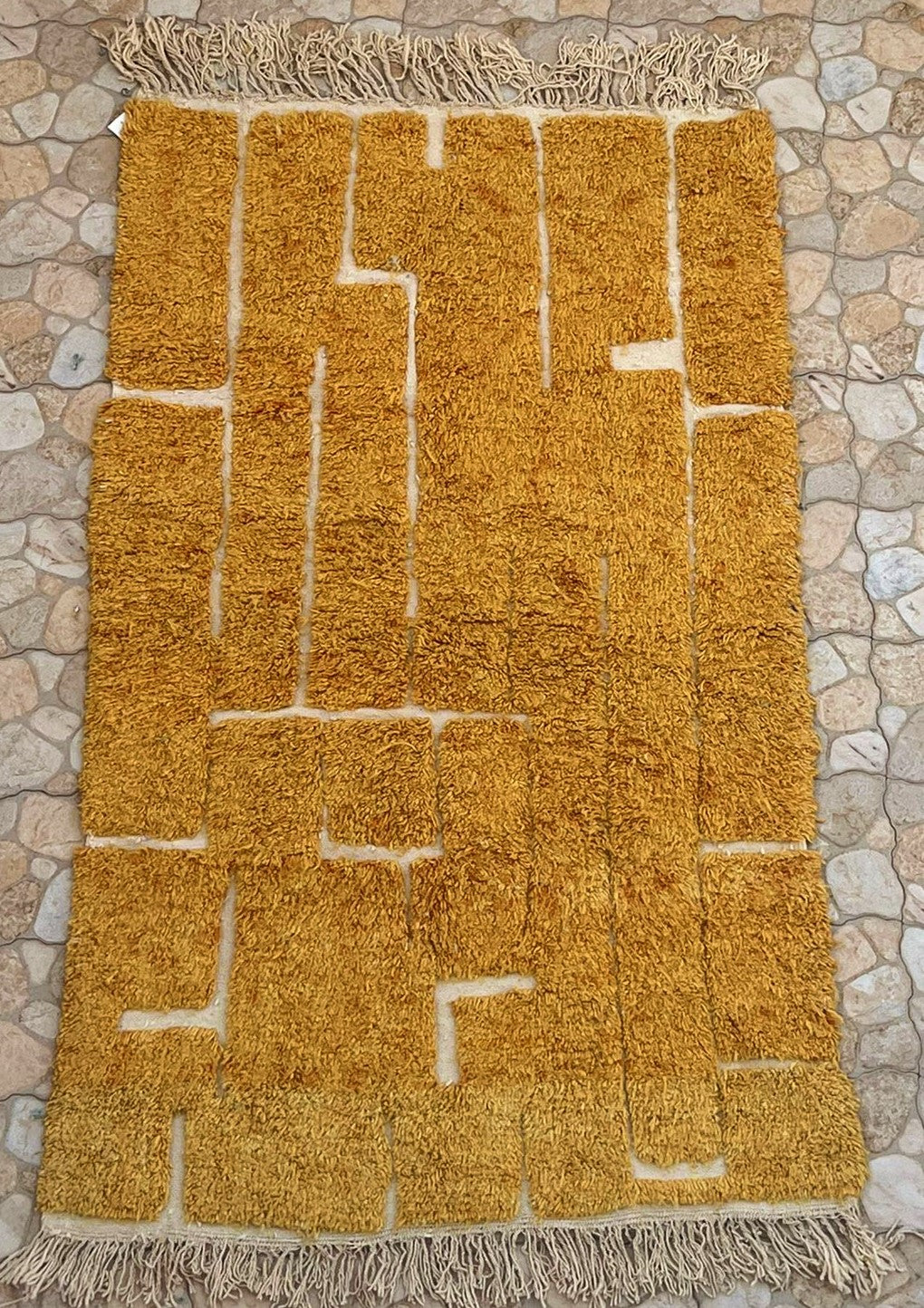 Modern designer Berber Beni Ourain Liyana, S carpet - 250 cm - 157cm