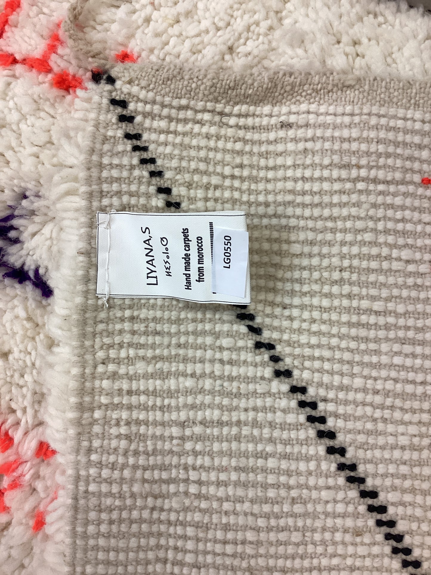 Handgeknüpfter Orientteppich Designer Berber 300x200cm