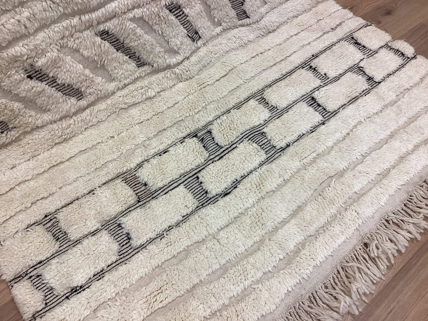 Handgeknüpfter Orientteppich Designer Berber 250x160cm