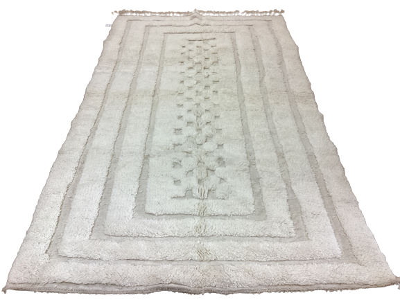 Handgeknüpfter Orientteppich Designer Berber 260x150cm Marokko