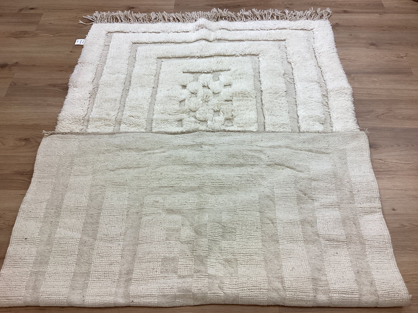 Handgeknüpfter Orientteppich Designer Berber 260x150cm Marokko