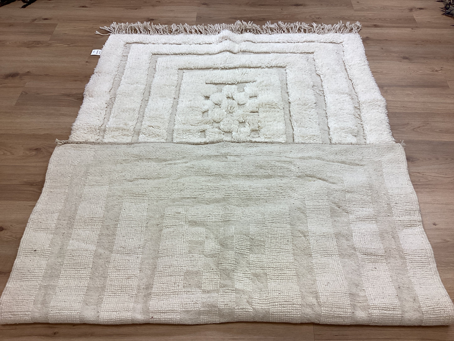 Handgeknüpfter Orientteppich Designer Berber 260x150cm Marokko