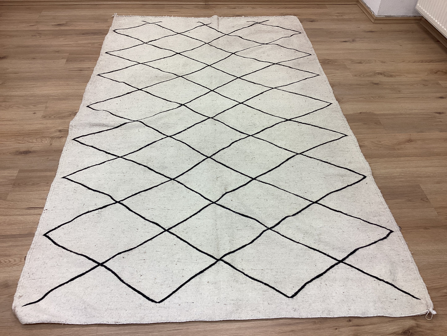 Handgeknüpfter Orientteppich Designer Berber 255x150cm Marokko Kunstvoll