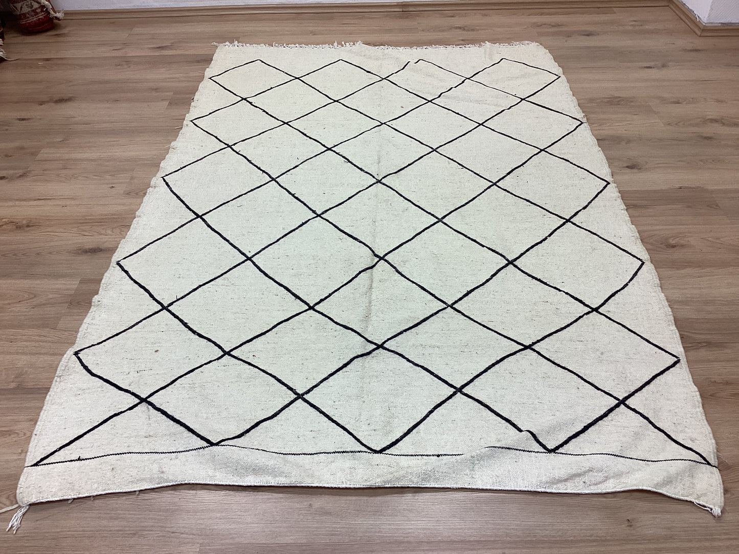Handgeknüpfter Orientteppich Designer Alter Berber 225x150cm Marokko