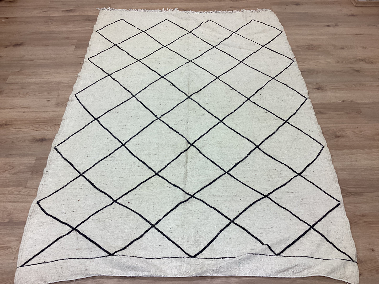 Handgeknüpfter Orientteppich Designer Alter Berber 225x150cm Marokko
