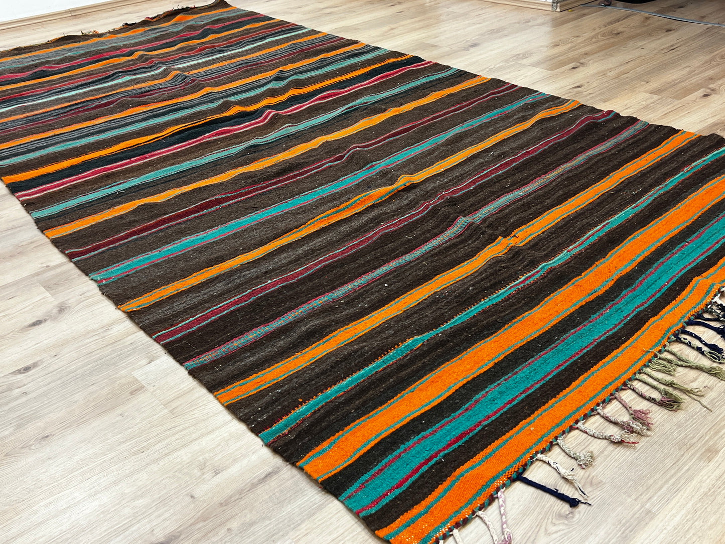 Berber Kelim Liyana's -Teppich - 370x182 cm - Neu