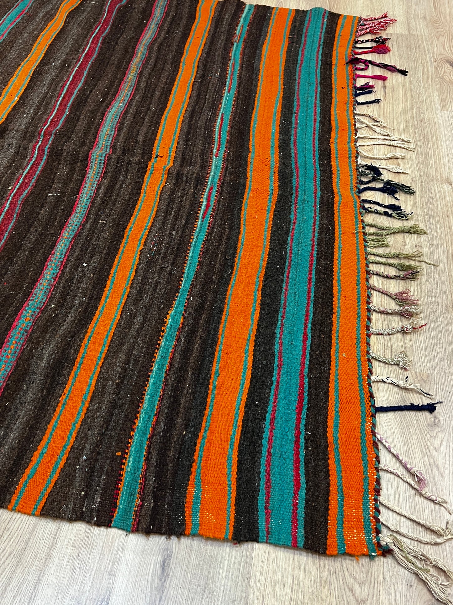 Berber Kelim Liyana's -Teppich - 370x182 cm - Neu