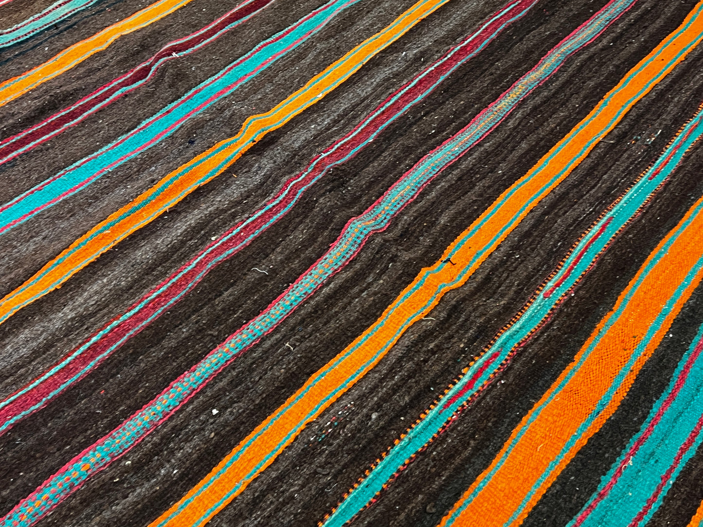Berber Kelim Liyana's -Teppich - 370x182 cm - Neu