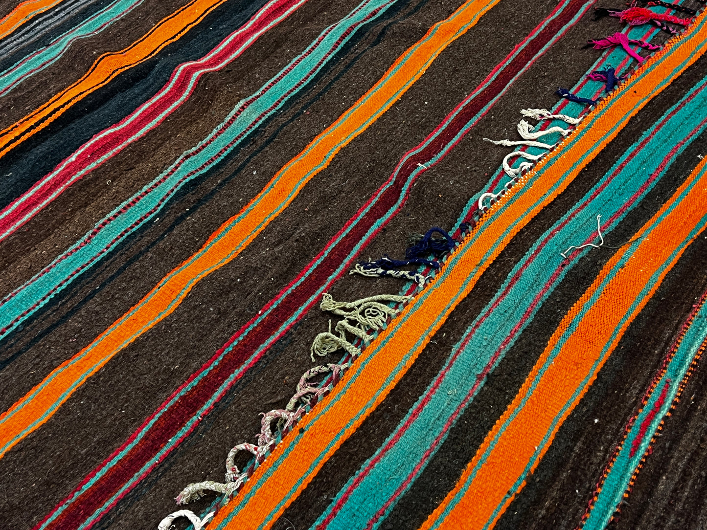Berber Kelim Liyana's -Teppich - 370x182 cm - Neu
