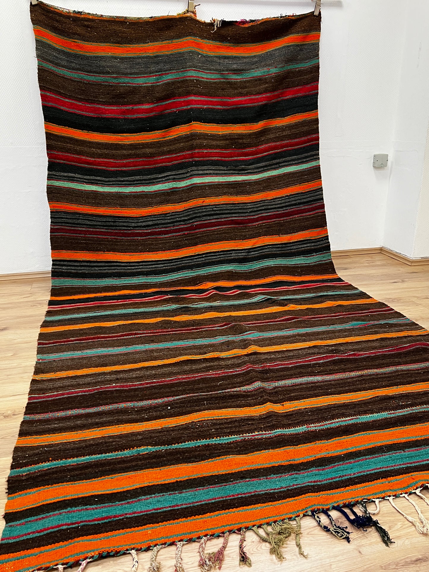 Berber Kelim Liyana's -Teppich - 370x182 cm - Neu