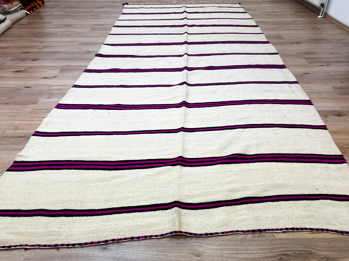Berber Kelim Liyana's - Teppich - 400x180 cm - Neu