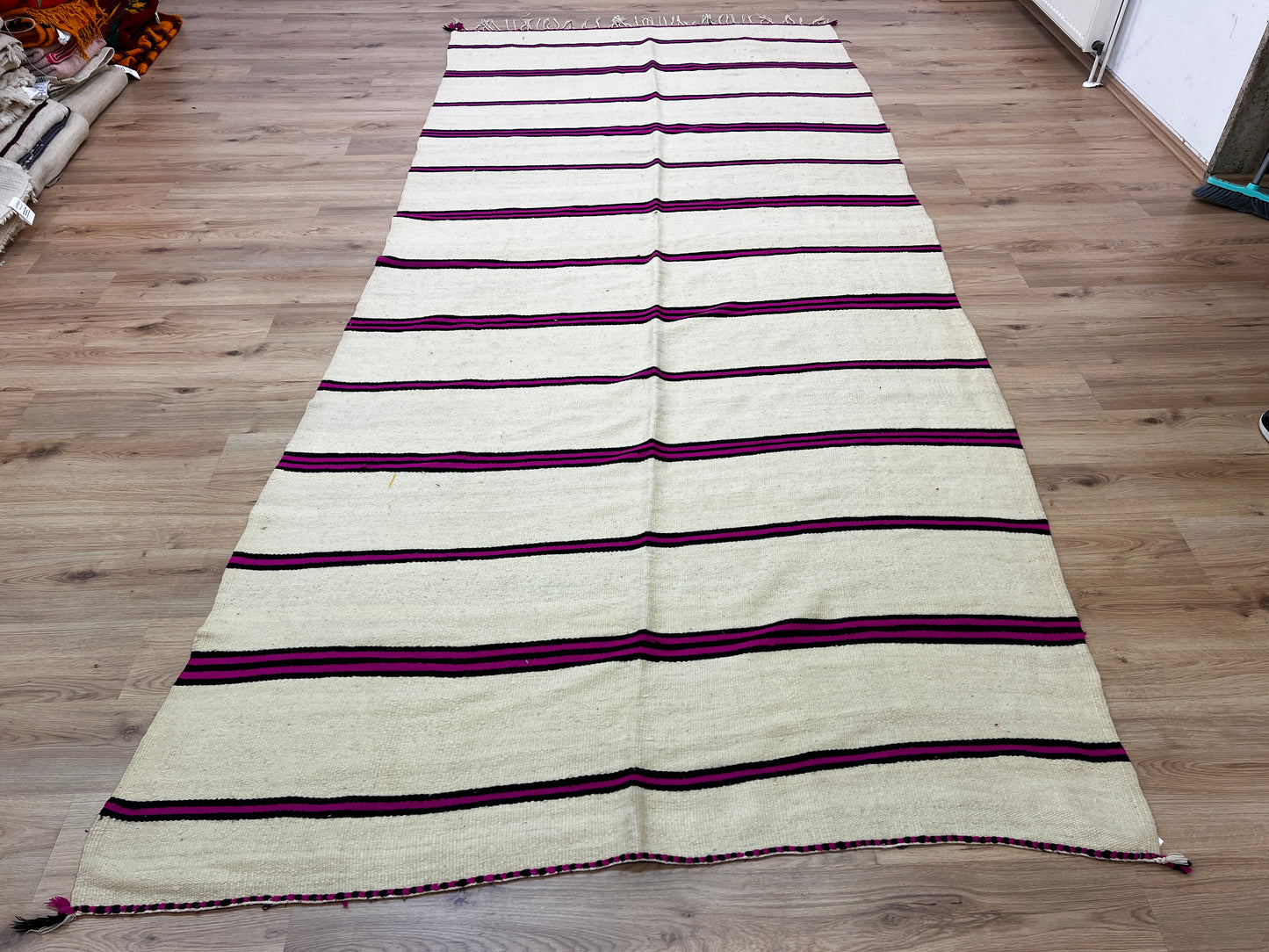 Berber Kelim Liyana's - Teppich - 400x180 cm - Neu