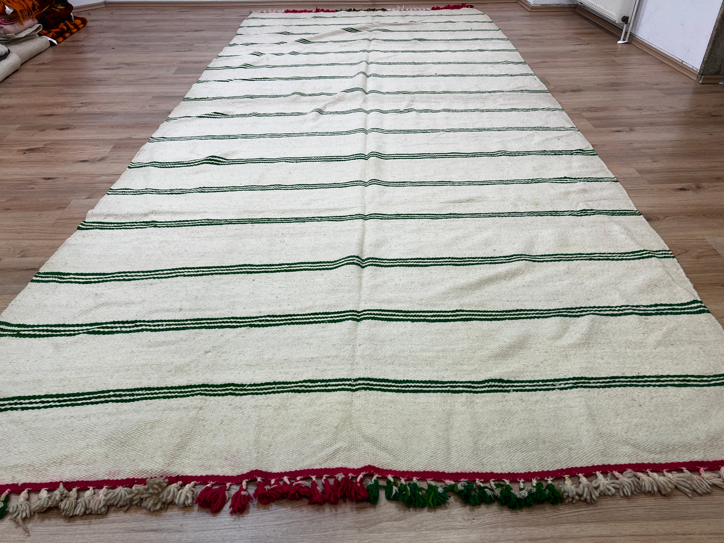 Berber Kelim Liyana's - Teppich - 450x200 cm - Neu
