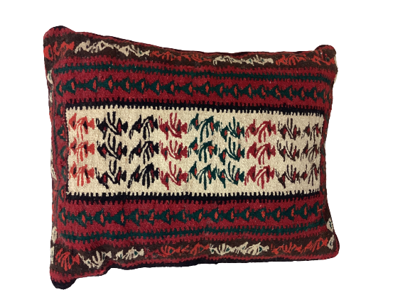 Handgefertigt Berber Dekokissen Pouf Marke Beni Ourain 30x80x60cm