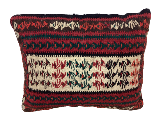 Handgefertigt Berber Dekokissen Pouf Marke Beni Ourain 30x80x60cm