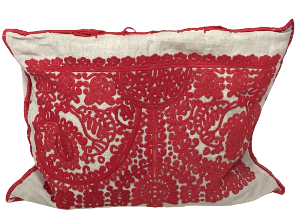 Handgefertigt Berber Dekokissen Pouf Marke Beni Ourain 50x45x10cm