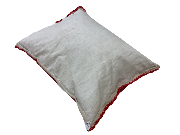 Handgefertigt Berber Dekokissen Pouf Marke Beni Ourain 65x50x10cm