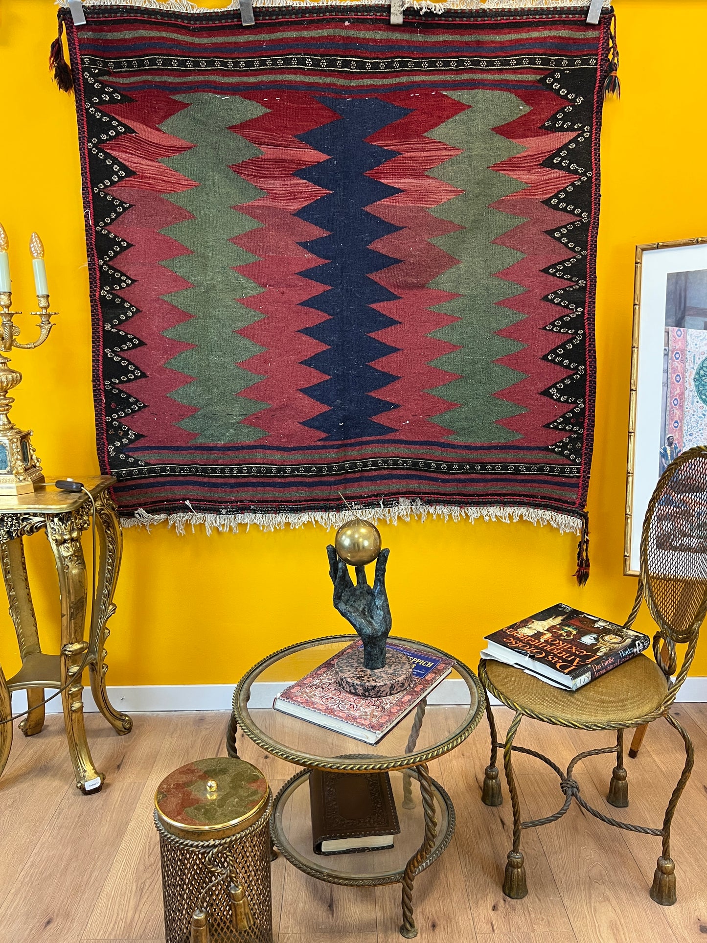 Orientteppich Bachtiar Kelim 128x137cm
