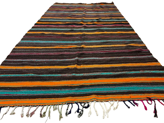 Berber Kelim Liyana's -Teppich - 370x182 cm - Neu