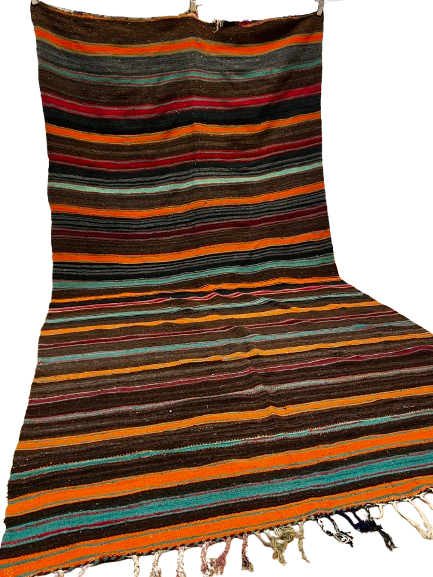 Berber Kelim Liyana's -Teppich - 370x182 cm - Neu