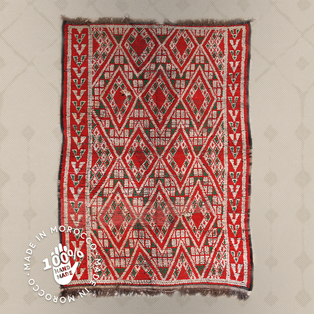 Vintage designer Berber Liyana, S carpet 283 cm - 175 cm