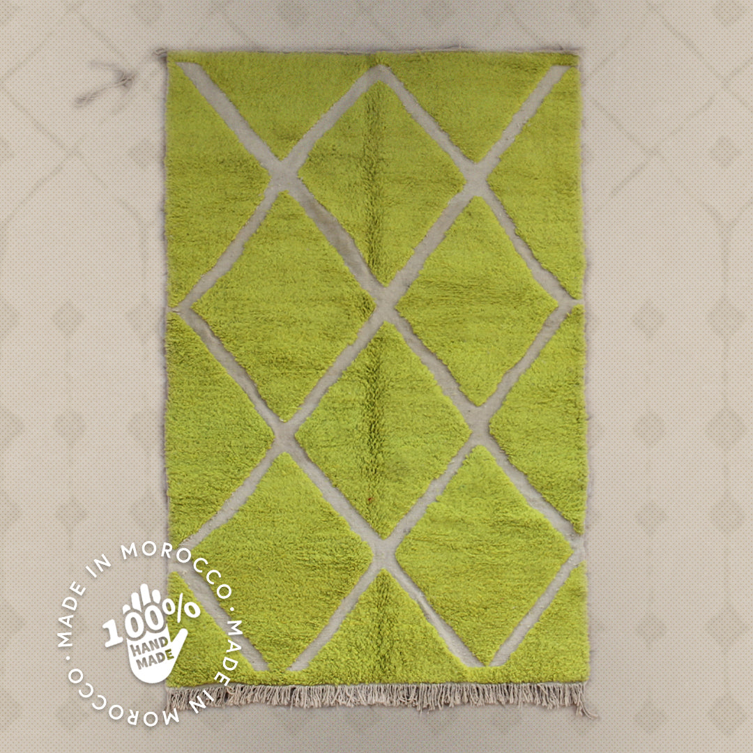 Modern designer Berber Beni Ourain Liyana, S carpet 250 cm - 151 cm