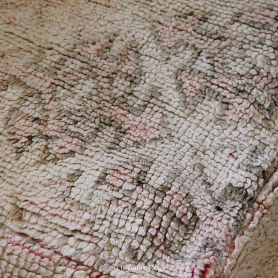Sitzkissen Pouf Beni Ourain Liyana,s -Teppich