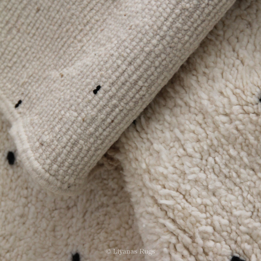 Modern designer Berber Beni Ourain Liyana, S carpet - 267 cm - 166 cm