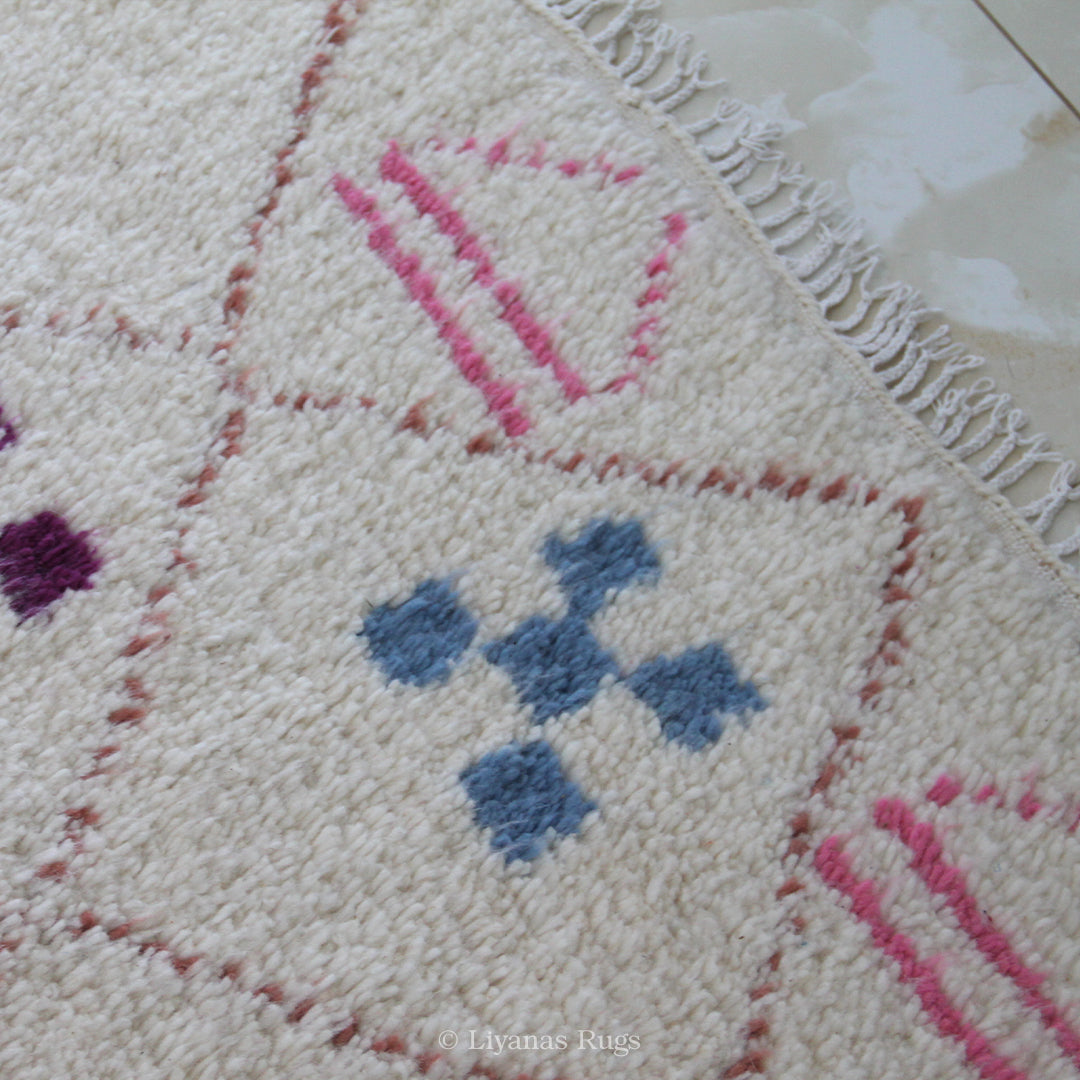 Modern Designer Berber Azilal Liyana,S - Teppich - 162 cm - 106 cm