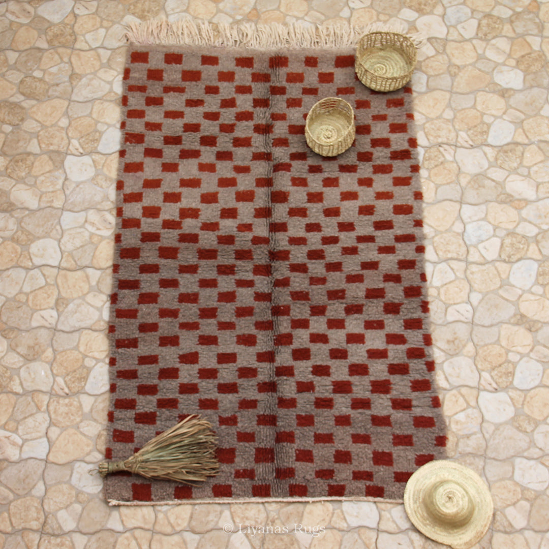 Modern Designer Berber Azilal Liyana,S - Teppich - 226 cm - 140 cm