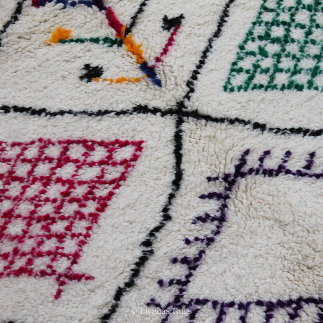 Modern Designer Berber Azilal Liyana,S - Teppich - 183 cm - 120 cm