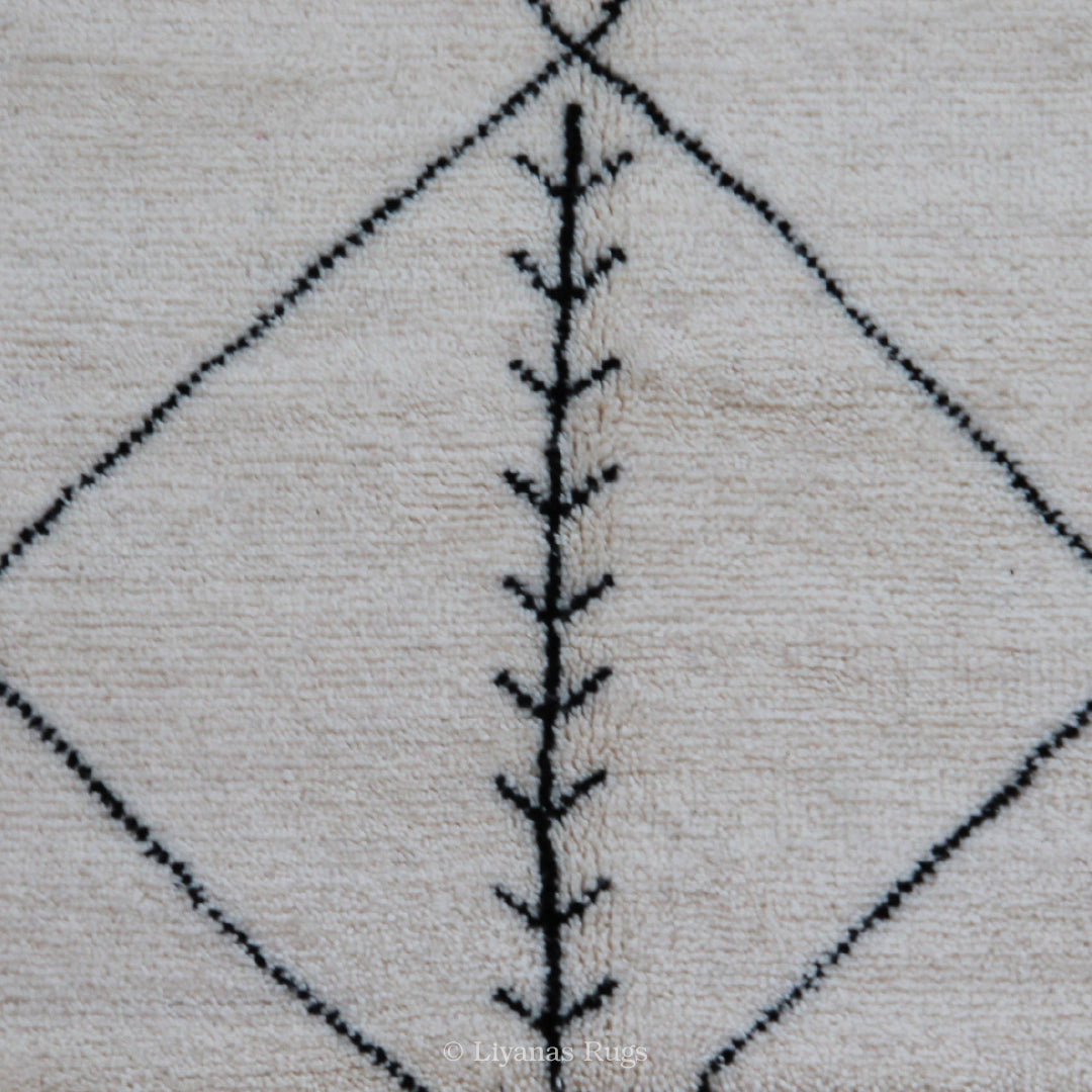 Modern designer Berber Beni Ourain Liyana, S carpet - 300 cm - 209 cm