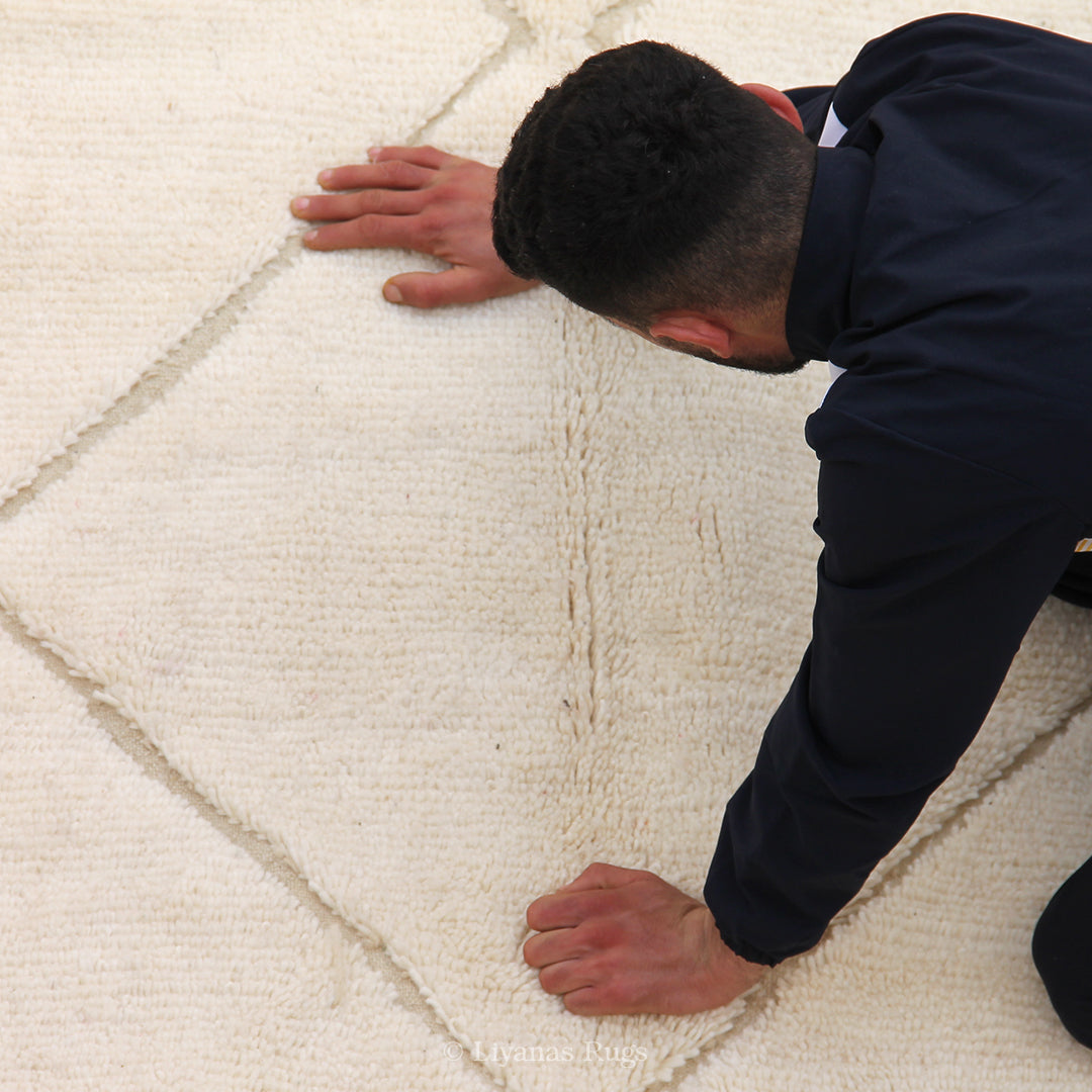 Modern designer Berber Beni Ourain Liyana, S carpet - 282 cm - 205 cm