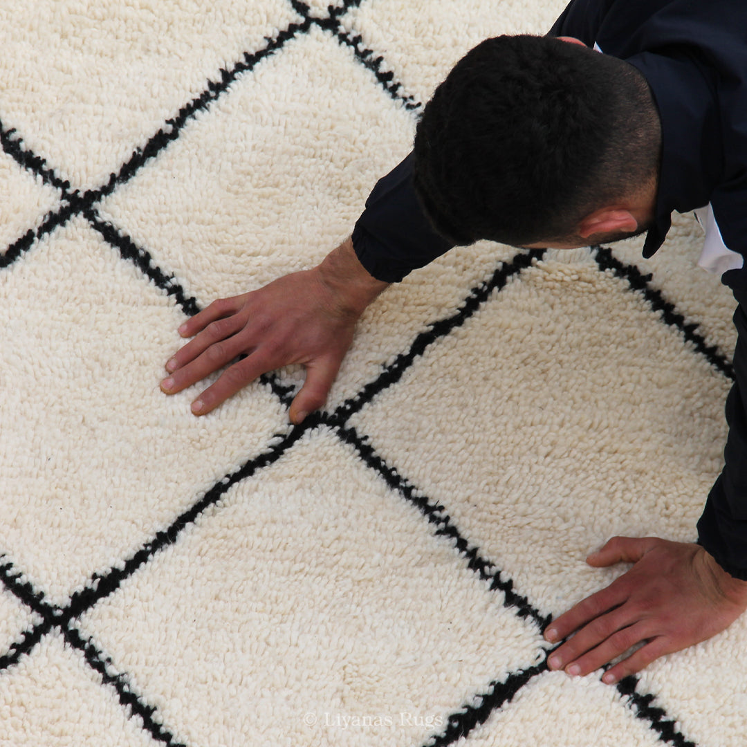 Modern designer Berber Azilal Liyana, S carpet 240 cm - 101 cm