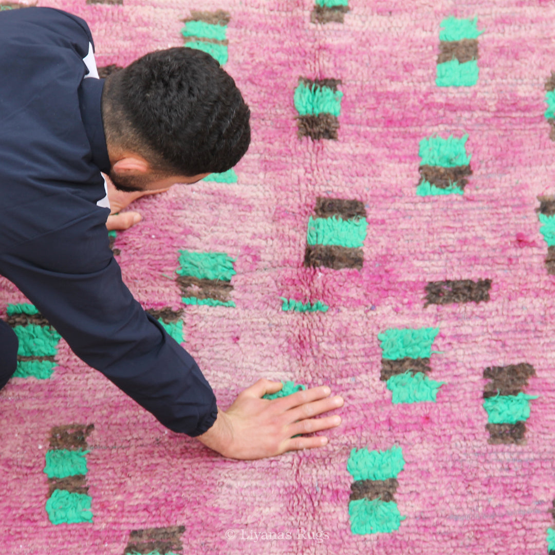 Vintage designer Berber Liyana, S carpet 206 cm - 182 cm