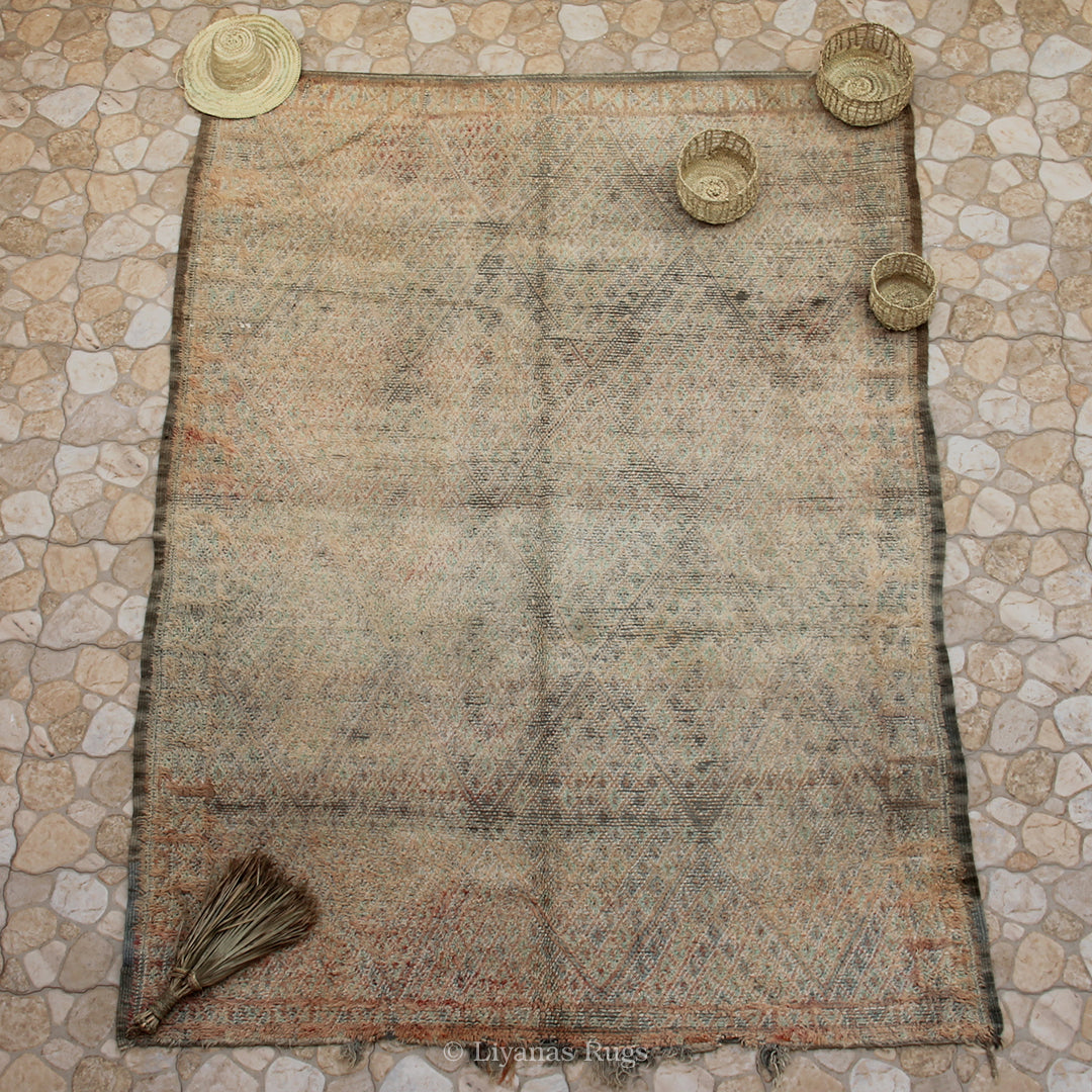 Vintage designer Berber Liyana, S carpet 288 cm - 212 cm