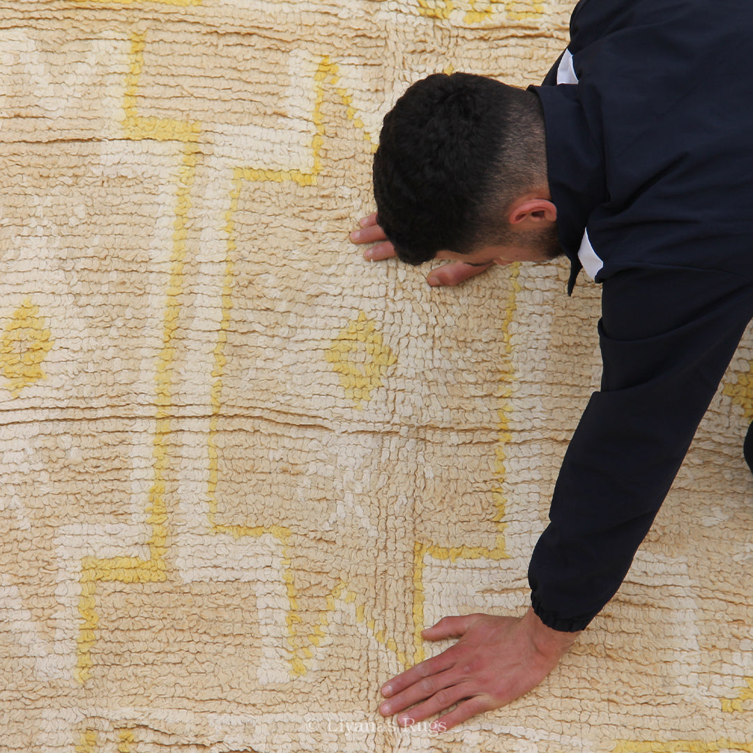 Vintage designer Berber Liyana, S carpet 297 cm - 161 cm