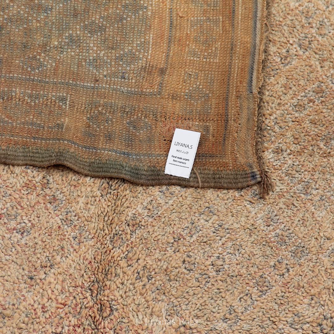 Vintage designer Berber Liyana, S carpet 314 cm - 177 cm