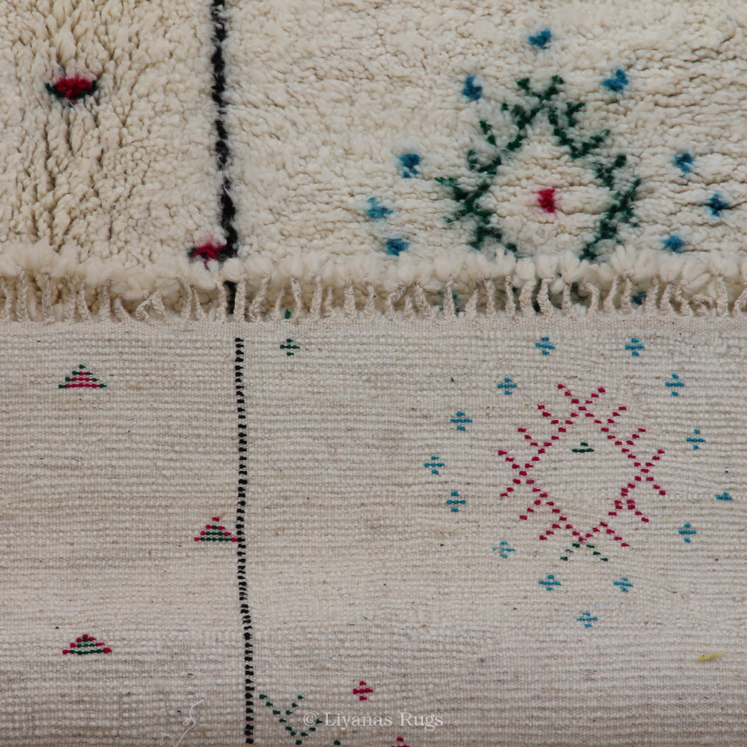 Modern designer Berber Beni Ourain Liyana, S carpet 260 cm - 181 cm