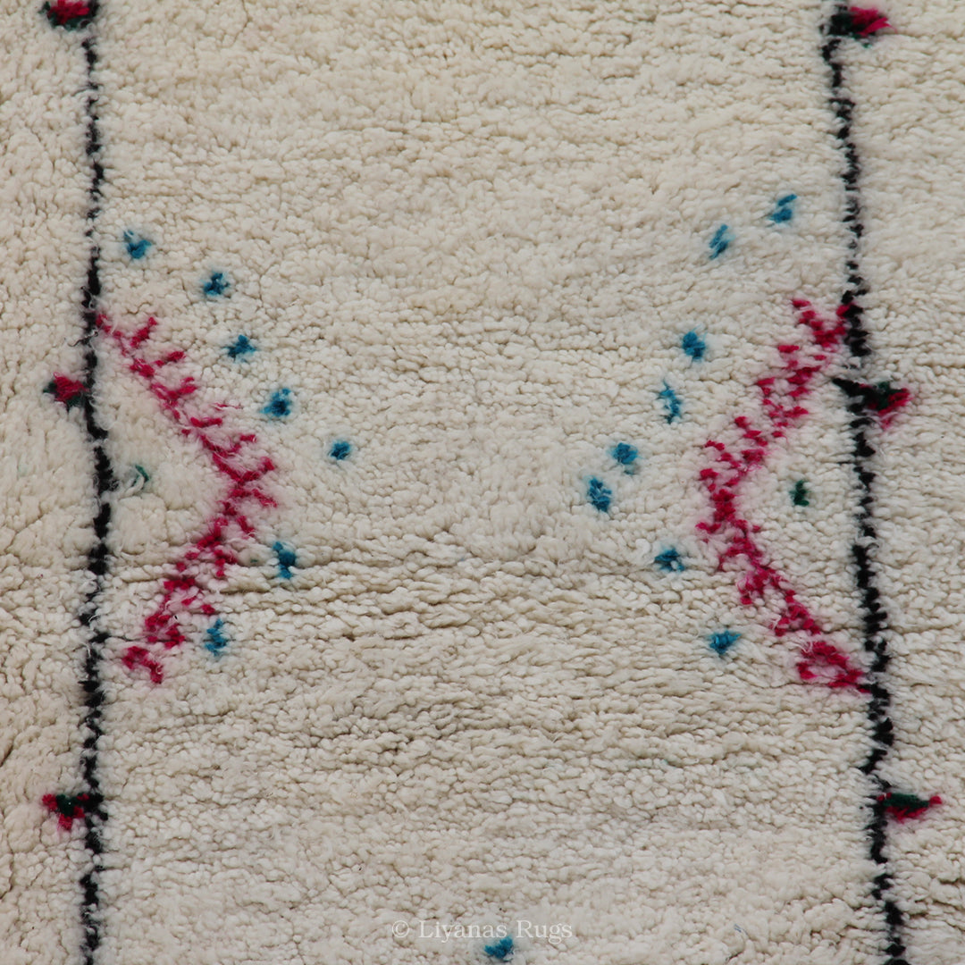 Modern designer Berber Beni Ourain Liyana, S carpet 260 cm - 181 cm