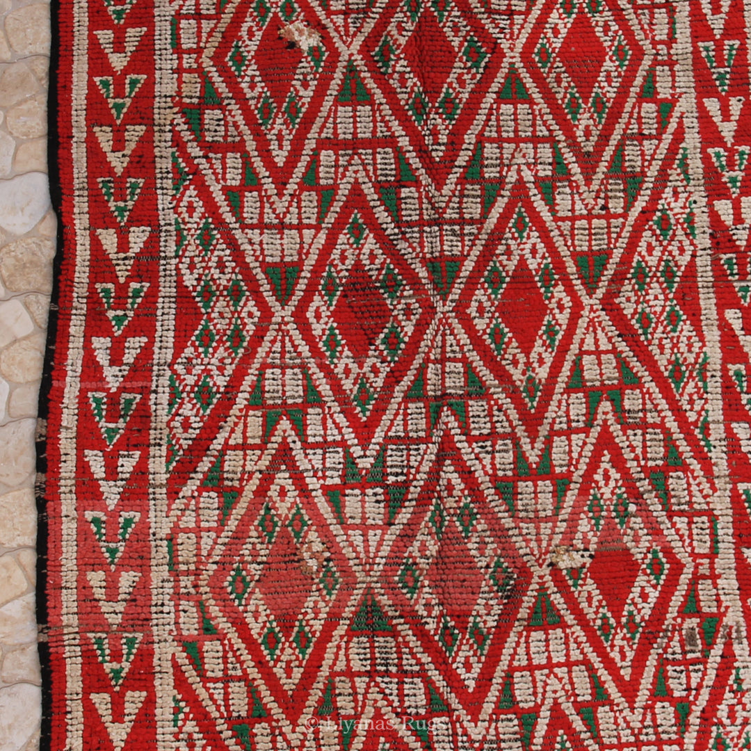 Vintage designer Berber Liyana, S carpet 283 cm - 175 cm