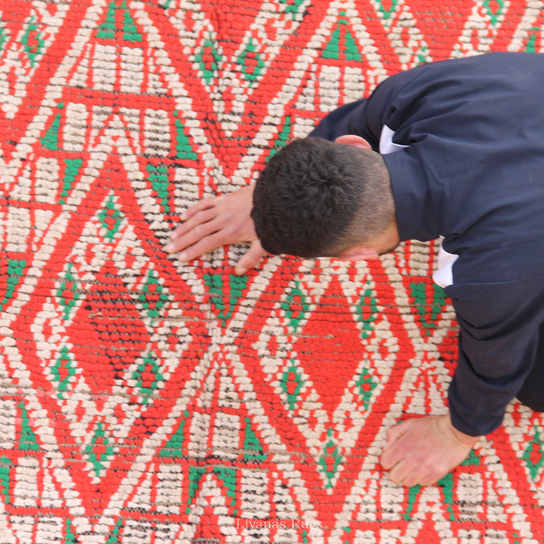 Vintage designer Berber Liyana, S carpet 283 cm - 175 cm