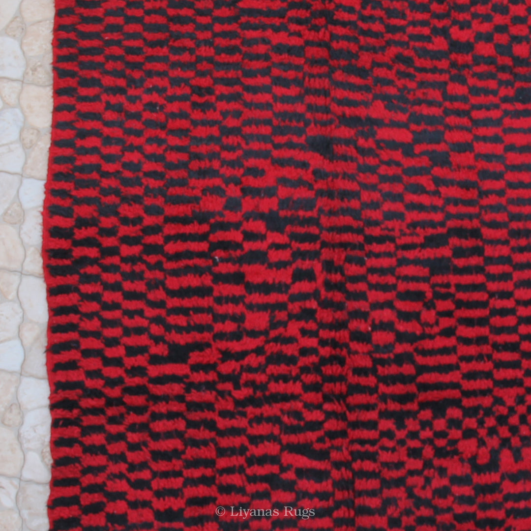 Modern designer Berber Beni Ourain Liyana, S carpet 303 cm - 166 cm