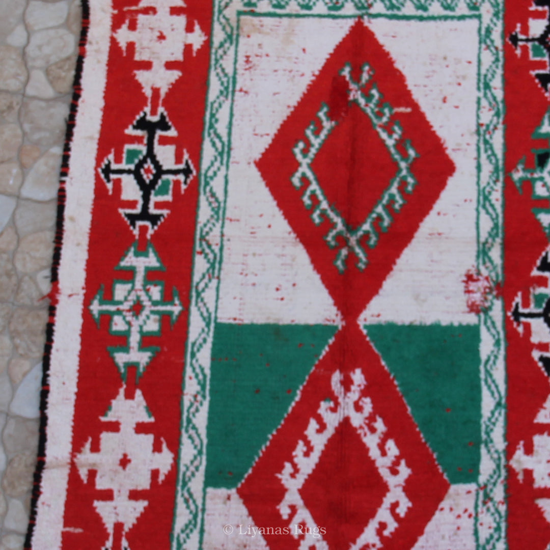 Vintage designer Berber Liyana, S carpet 257 cm - 156 cm