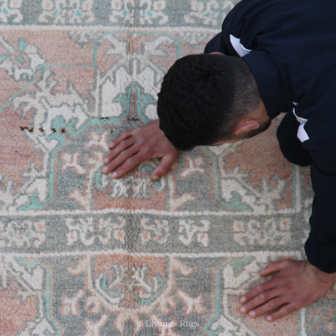 Vintage designer Berber Liyana, S carpet 204 cm - 153 cm