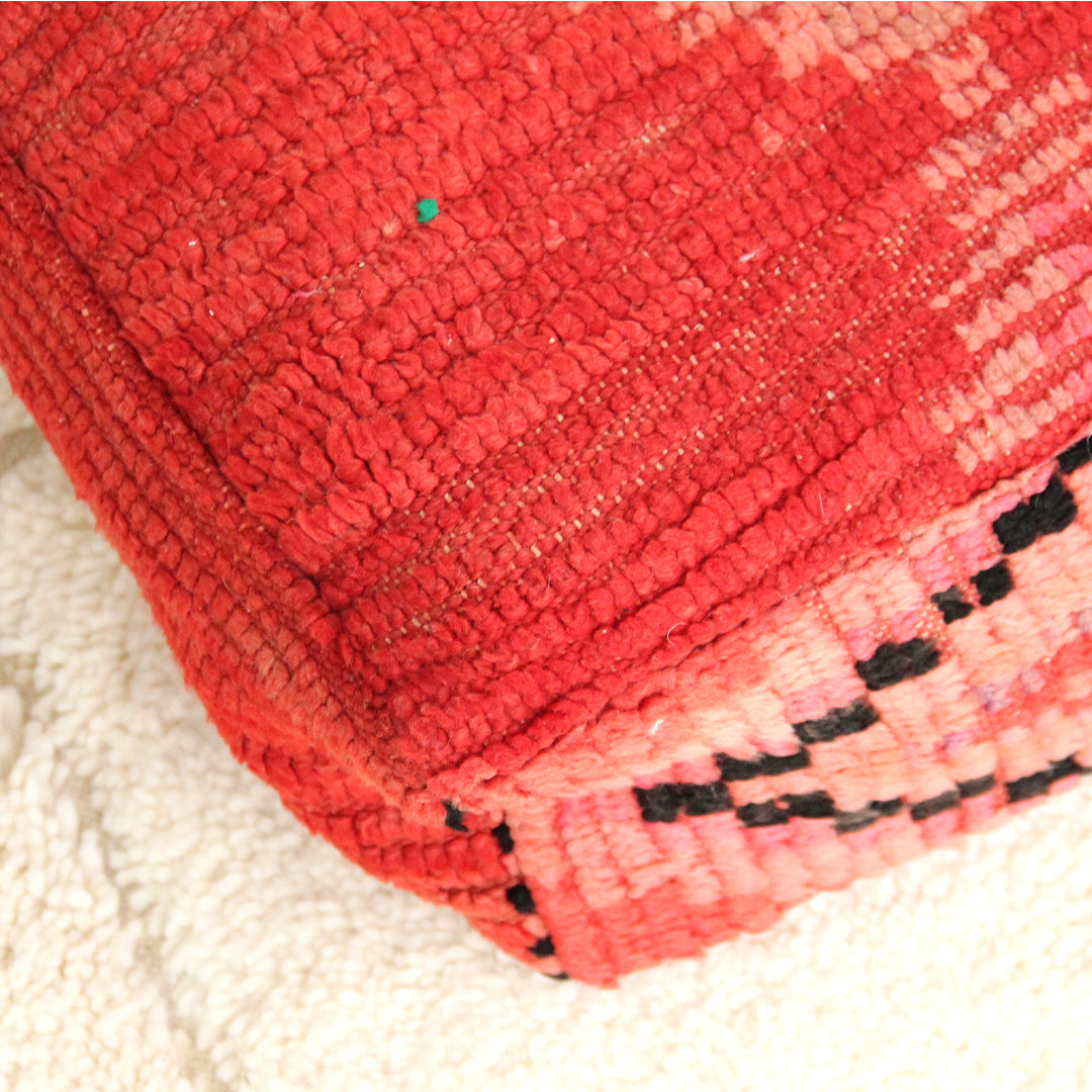 Sitzkissen Pouf Beni Ourain Liyana,s -Teppich