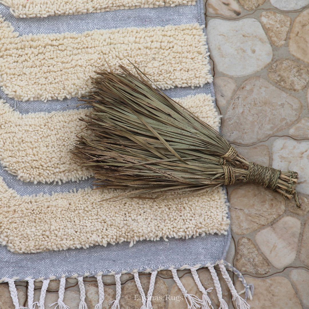 Modern designer Berber Beni Ourain Liyana, S carpet - 226 cm - 159 cm