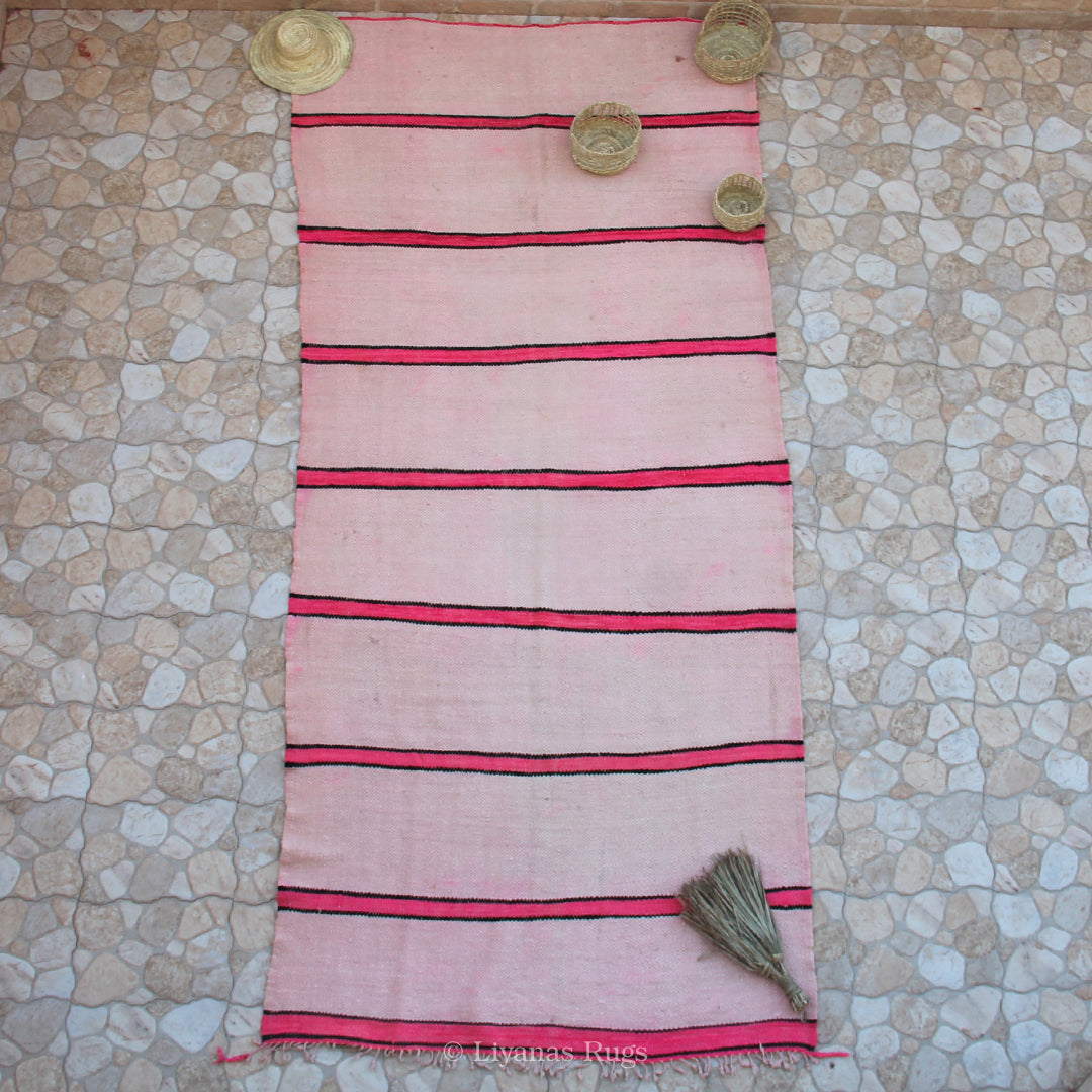 Berber Kelim Liyana,s Teppich - 371X163cm