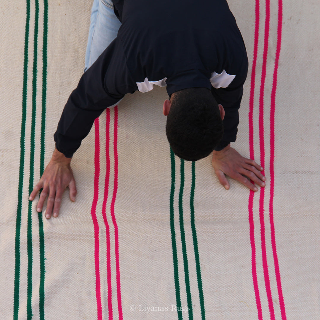 Berber Kelim Liyana,s Teppich - 391X187cm